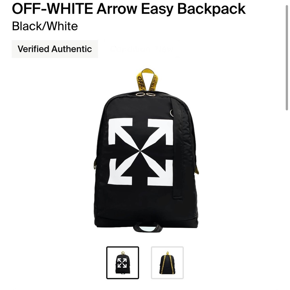 OFF-WHITE Arrow Easy Backpack